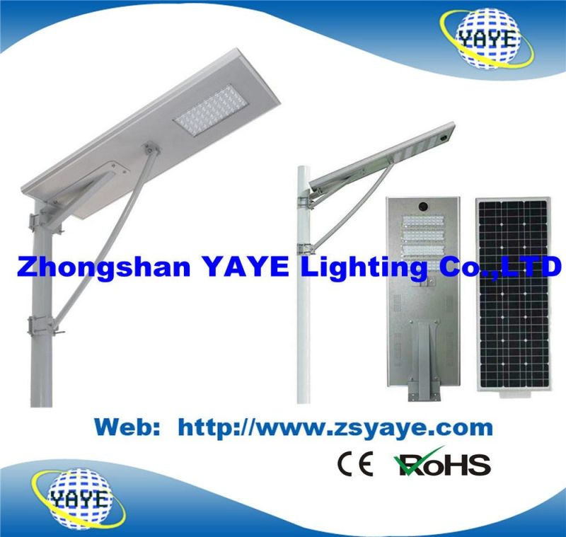Yaye 18 Hot Sell 12 Years Production Experience 100W All in One Solar LED Street Light (8W-100W)