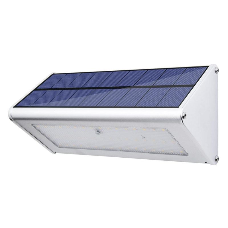 Aluminum Alloy IP65 Outdoor Garden Yard Home Road Solar LED Wall Lights