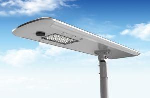 Lithium Battery System Controled 120W Customered All in One Integrated Solar Street Light