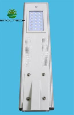 All in One 18W Integrated Lighting LED Solar Street Light with Motion Sensor Function (SNSTY-218L)