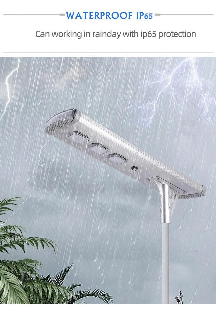 IP65 150W Outdoor Street Energy-Saving Lamp Solar LED Road Light
