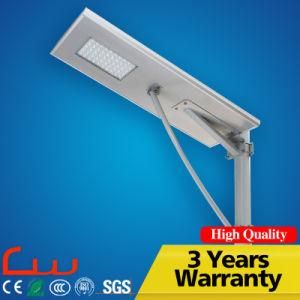 15W 4m Galvanized Pole Garden Integrated Solar LED Street Light