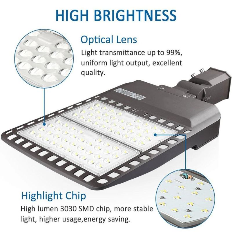 LED Street Light Lamp Outdoor 250W/400W HPS Roadway Light for Replacement Sensor 150W 200W