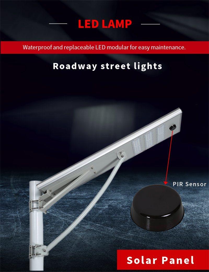 Solar Street Solar Power Aluminium Housing LED Solar Street Lamp