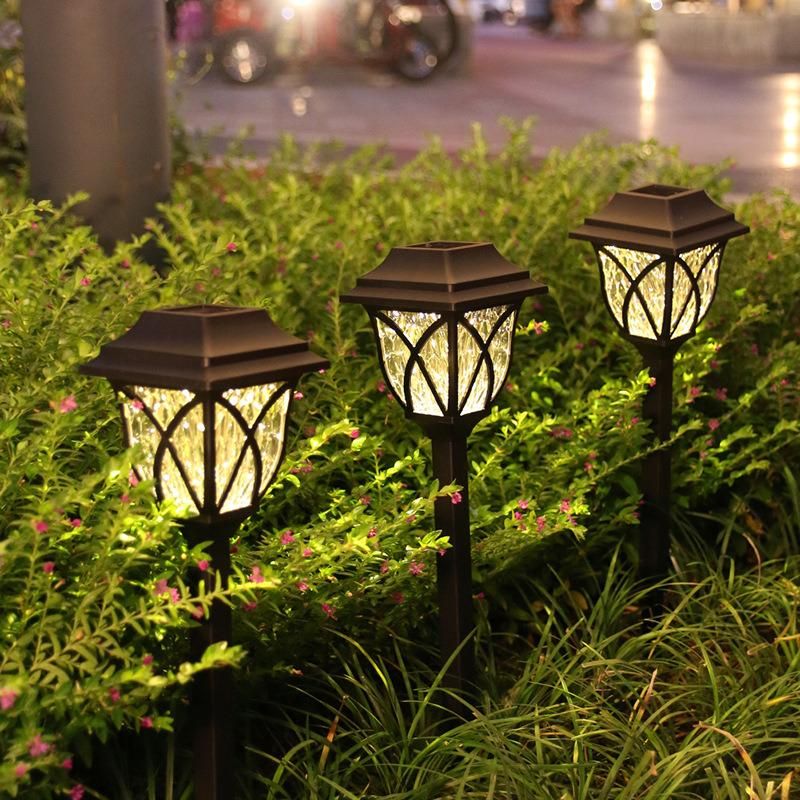 Solar Garden Lamp Home Decoration Yard Garden Grass Waterproof Lawn Lamp Layout Outdoor Light