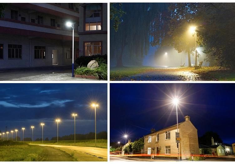 Bspro Outdoor Aluminum IP65 Waterproof Cell Panel LED Garden Solar Street Light