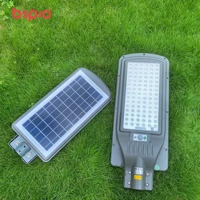 Bspro Wholesale IP65 Waterproof Outdoor 100W 200W 400W All in One LED Solar Street Lights