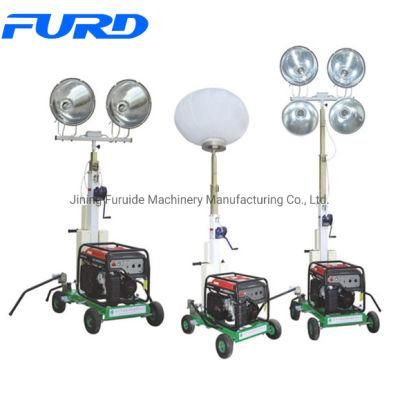 5m Portable Telescopic Lighting Tower Machine