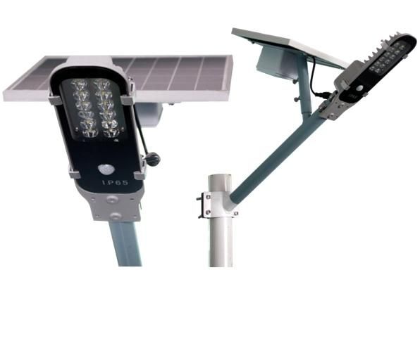 China Manufacturer 12W LED Solar Street Light for Courtyard/Garden/Park