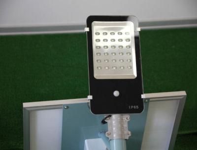 30W LED Solar Street Light Garden Light with Night Sensor + PIR Motion Sensor