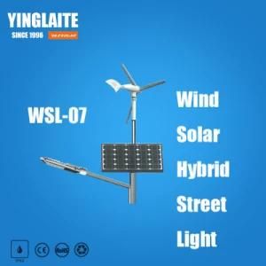 Wholesale Price Factory 5m Pole 50W Wind Solar Hybrid Outdoor Light