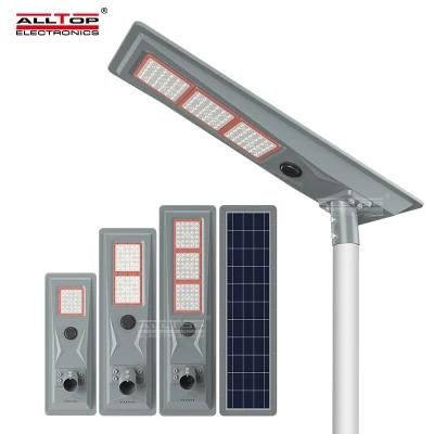 Alltop Factory Price Integrated IP65 Waterproof 100W 200W 300W Road Highway Outdoor All in One Solar Street Light LED