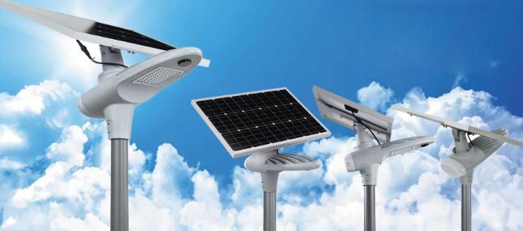 High Power Outside All in Two Solar Street Light LED Road Light 50W 80W 100W