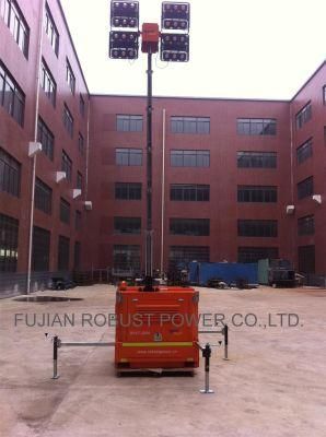 9 Meters Telescoping Mast Metro Mobile Lighting Towers