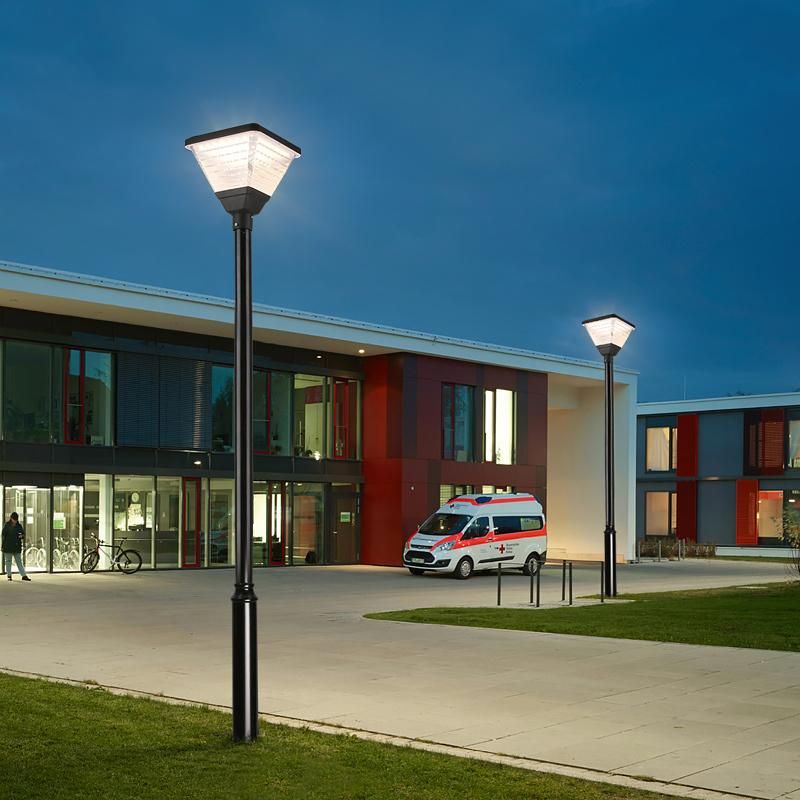 Solar and 220V/110V Street LED Light Solar Lamp Lantern 3000K 6000K Lighting Source