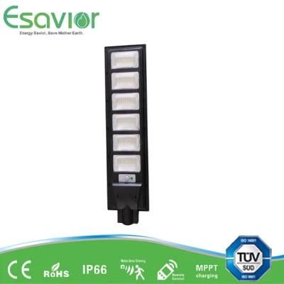 Esavior 180W All in One LED Solar Light for 116 Pathway/Roadway/Garden/Wall Lighting