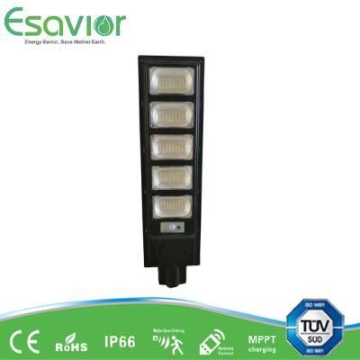 150W Solar Powered All in One Integrated LED Solar Street/Road/Garden Light with Motion Sensor Outdoor
