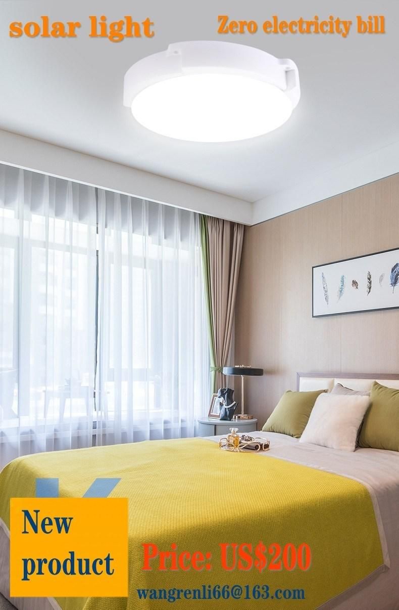 Solar Light Indoor Ceiling Light_High-Power Balcony Aisle Corridor Eaves Household Lighting_Solar Light
