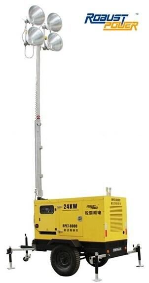 Kubota Emergency Waterproof High Power Lighting Tower