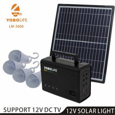 12V Solar Energy System for Home Lighitng