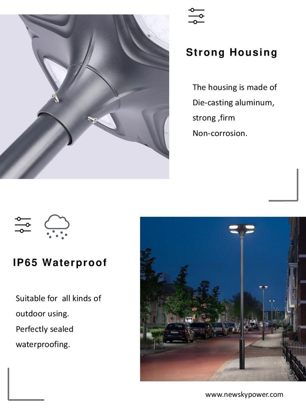IP65 Waterproof High Lumen Gate Post Pillar LED Decoration Lamp Sensor Lights Lightings Garden Solar LED Light