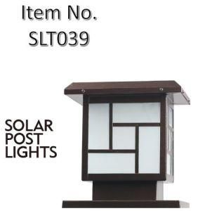 Classic Solar Gate Pillar Post Lamp