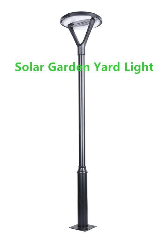 New Lighting Top Post Parking Garden Solar Lighting Outdoor 25W Solar Garden Yard Lighting with LED Lighting
