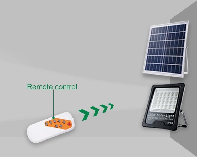 Sunpal 400 500 600 Wp Remote Control Solar Flood Lighting