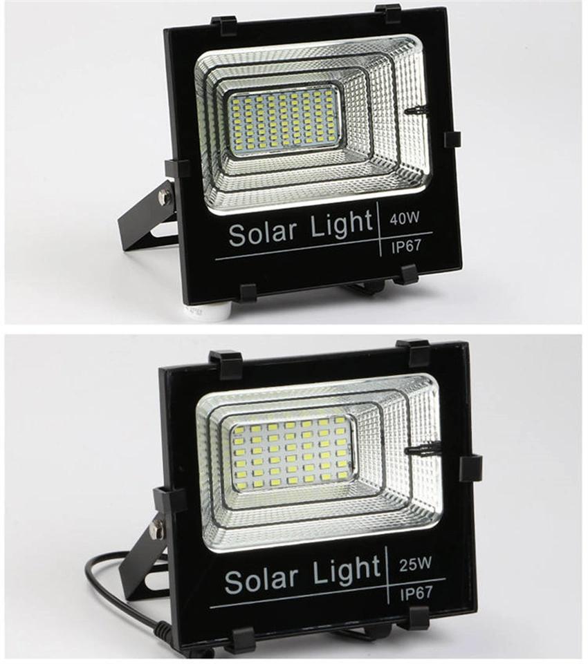 IP67 Energy Saving Outdoor 60W 4500lm Solar LED Flood Lighting